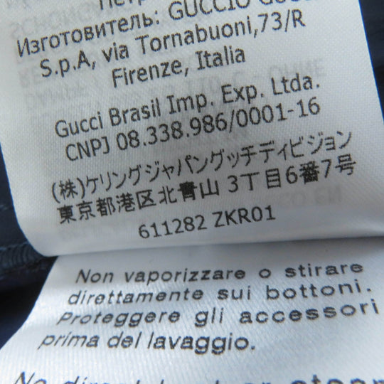 GUCCI Pants 611282 Main: 97% rayon, Main: 3% polyurethane Purple type Women 42 Used Authentic
