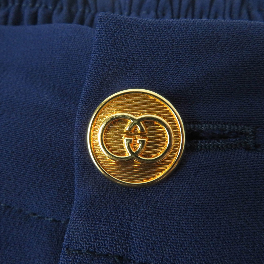 GUCCI Pants 611282 Main: 97% rayon, Main: 3% polyurethane Purple type Women 42 Used Authentic