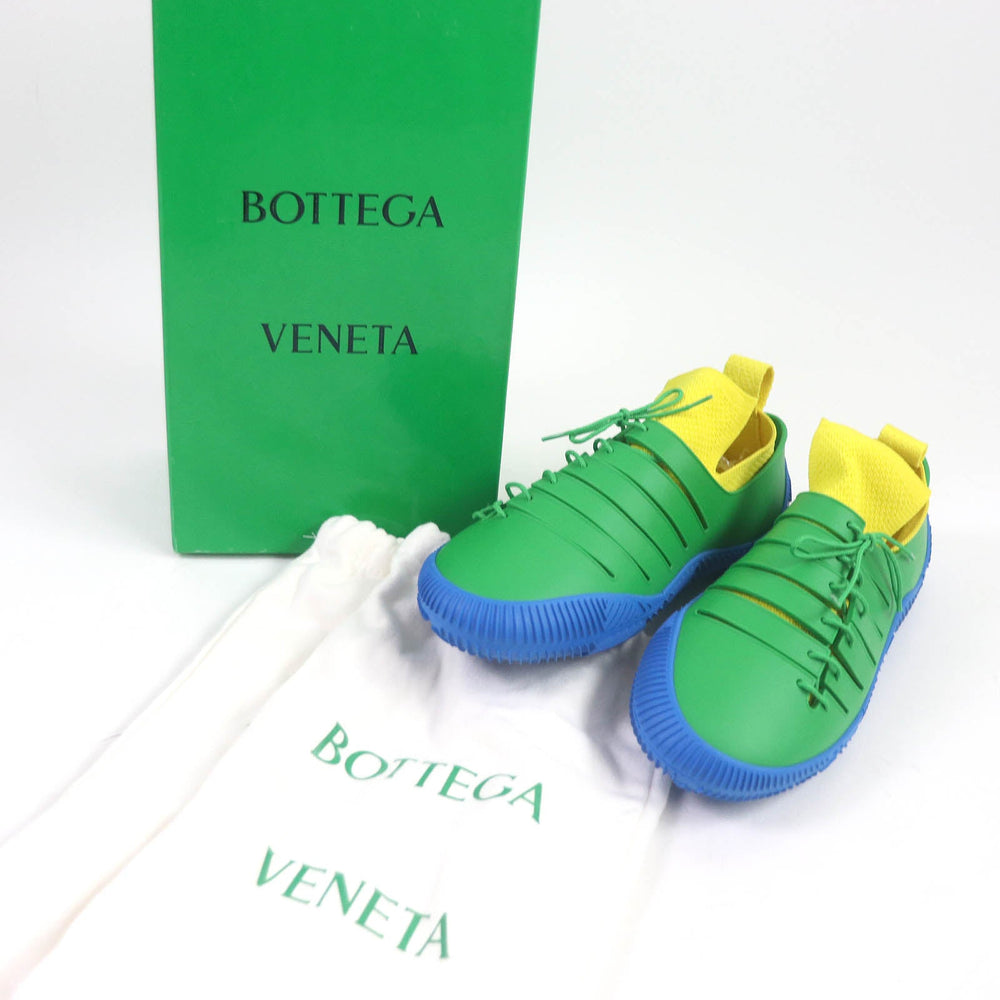 BOTTEGAVENETA Low cut sneakers Main: Rubber Green blue yellow CLIMBER SNEAKER mens 48 Used Authentic