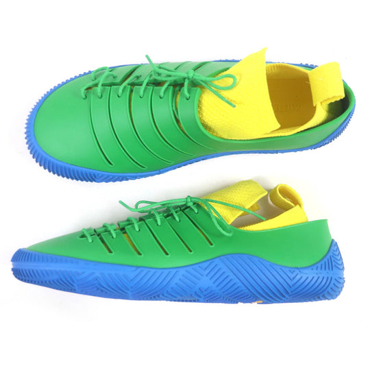 BOTTEGAVENETA Low cut sneakers Main: Rubber Green blue yellow CLIMBER SNEAKER mens 48 Used Authentic