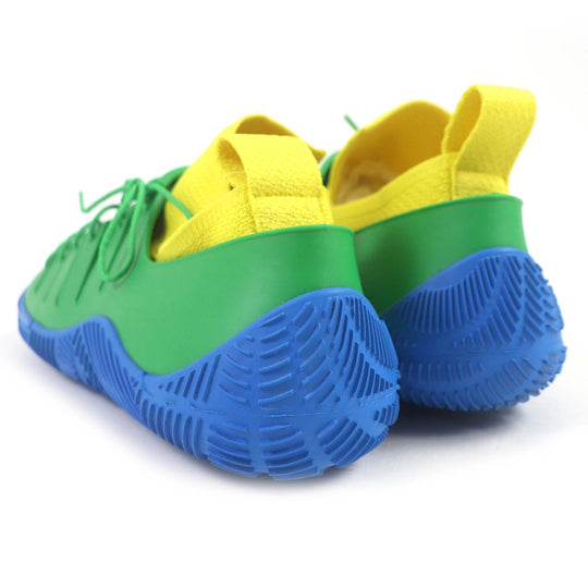 BOTTEGAVENETA Low cut sneakers Main: Rubber Green blue yellow CLIMBER SNEAKER mens 48 Used Authentic
