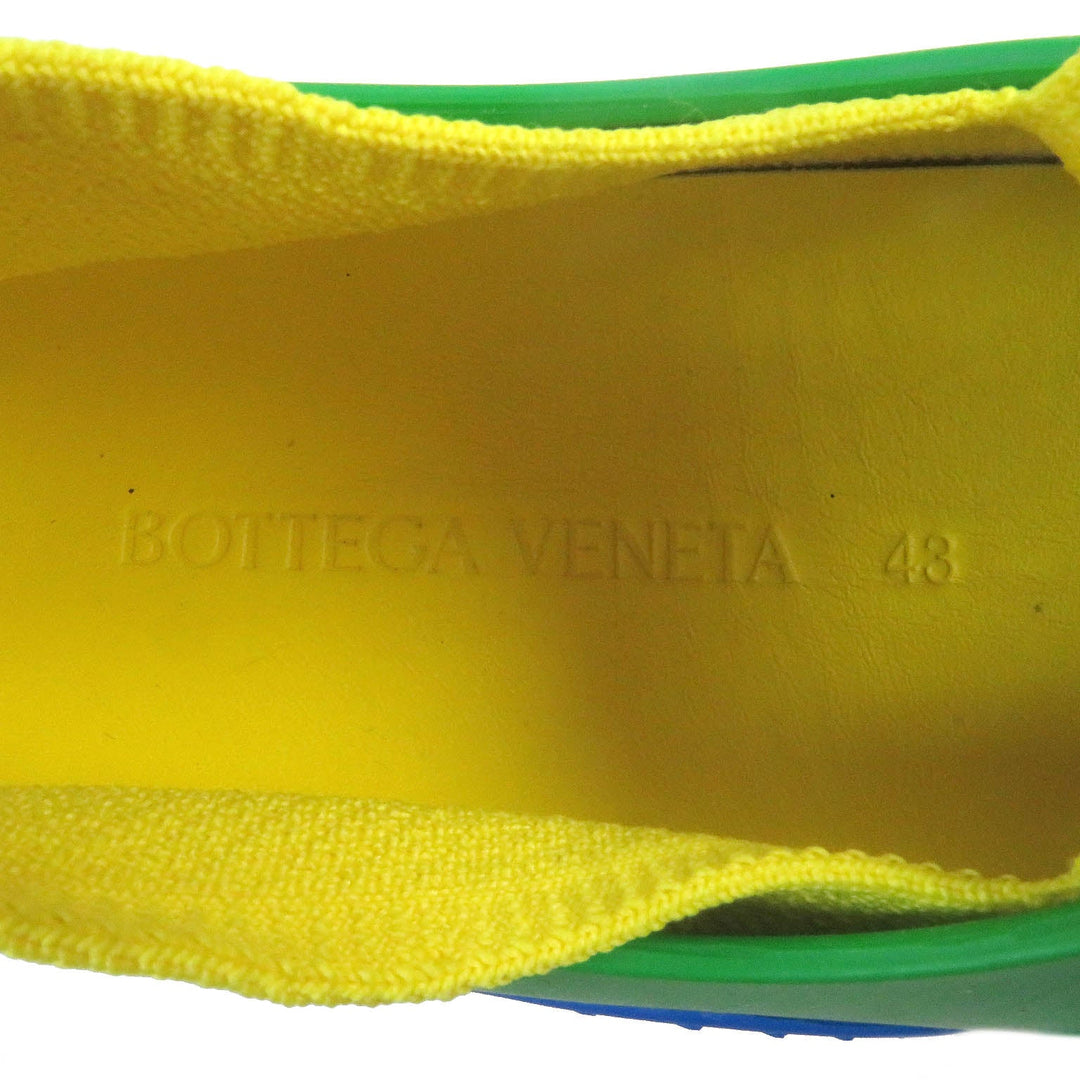 BOTTEGAVENETA Low cut sneakers Main: Rubber Green blue yellow CLIMBER SNEAKER mens 48 Used Authentic