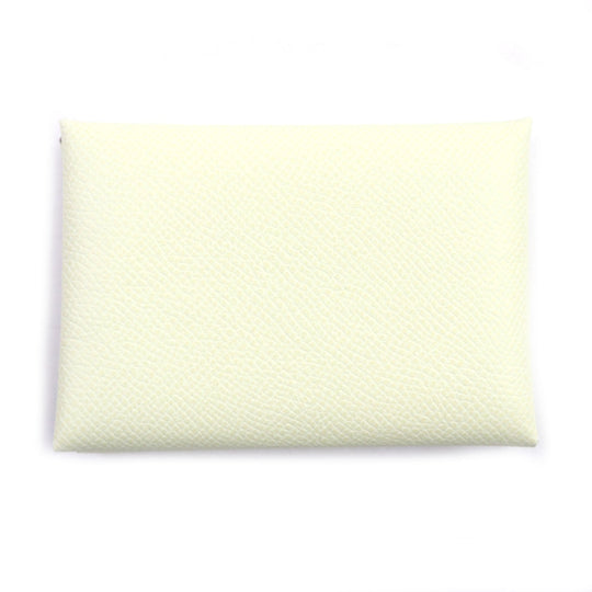 HERMES Coin case Main�FEpsom joune milton Calvi duo mens(Unisex) Used Authentic
