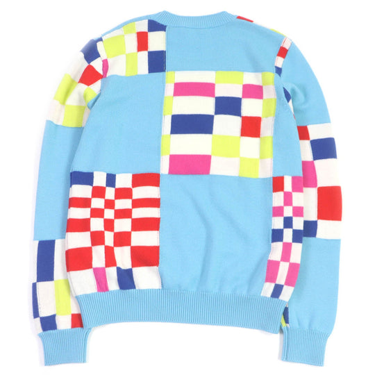 LOUIS VUITTON knit 1A8P48 Main: 100% wool Light blue mens XS Used Authentic