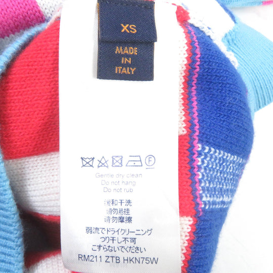 LOUIS VUITTON knit 1A8P48 Main: 100% wool Light blue mens XS Used Authentic