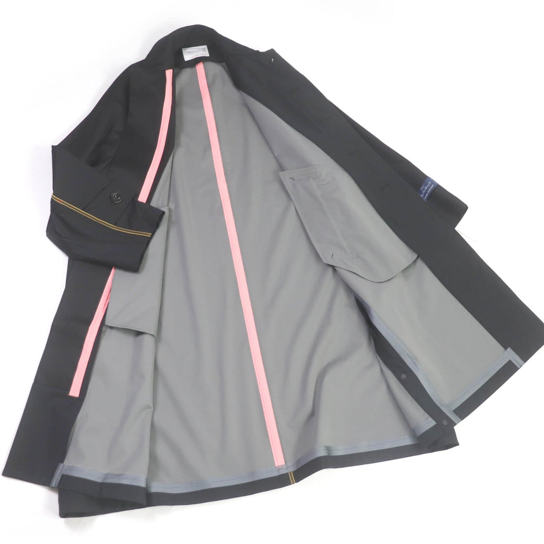 Sacai Stainless collar coat 23-03031M Outer: 100% wool, Lining: 100% polyester, Part: wool, Part: nylon black Suiting Coat mens 1 Used Authentic