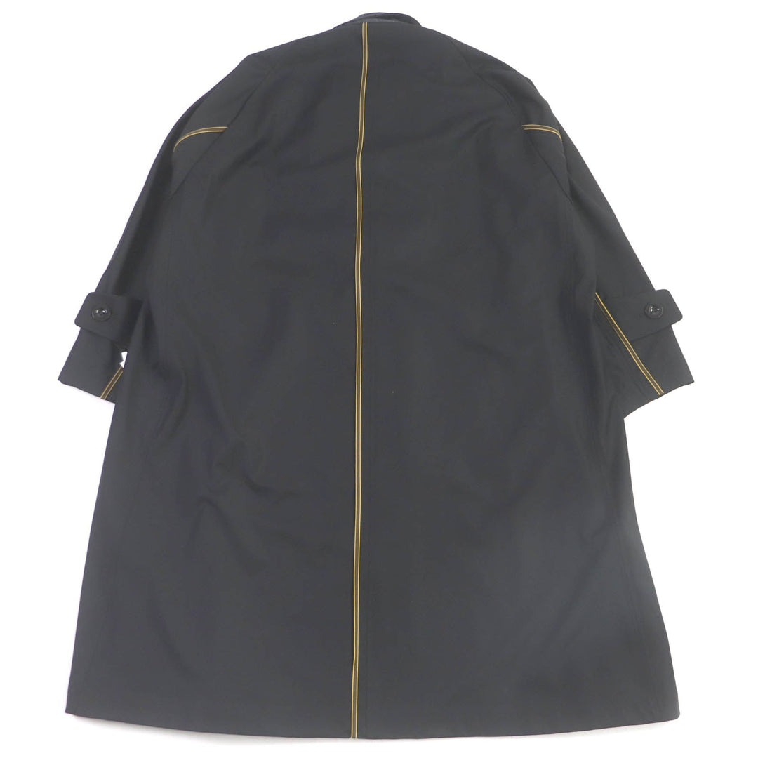 Sacai Stainless collar coat 23-03031M Outer: 100% wool, Lining: 100% polyester, Part: wool, Part: nylon black Suiting Coat mens 1 Used Authentic
