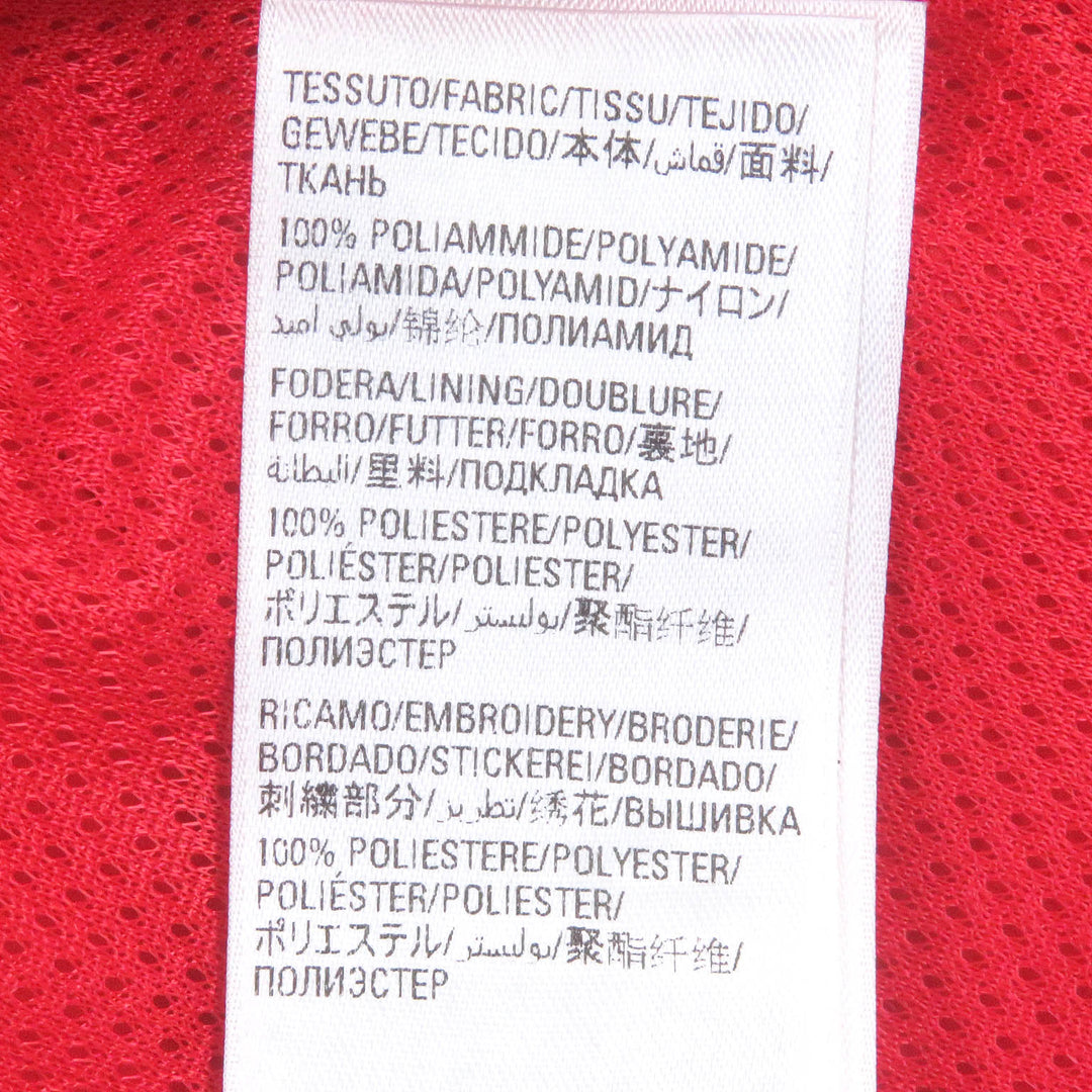 BALENCIAGA Jersey 712280 Outer: 100% nylon, Lining: 100% polyester Red 3-Stripes Trefoil Embroidery Adidas collaboration track jacket TRACKSUIT mens L Used Authentic