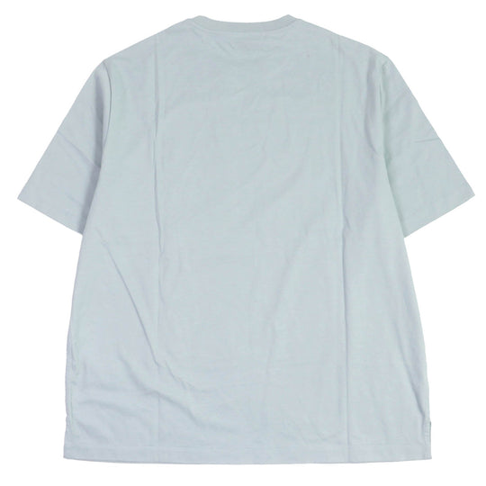 HERMES Short sleeve T-shirt Main: 100% cotton Light blue Mega Chariot mens S Used Authentic