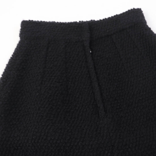 DOLCE&GABBANA skirt F4R37T Main: 80% wool, Main: 11% silk, Main: 9% nylon, Lining: 93% silk, Lining: 7% elastane black Women 36 Used Authentic