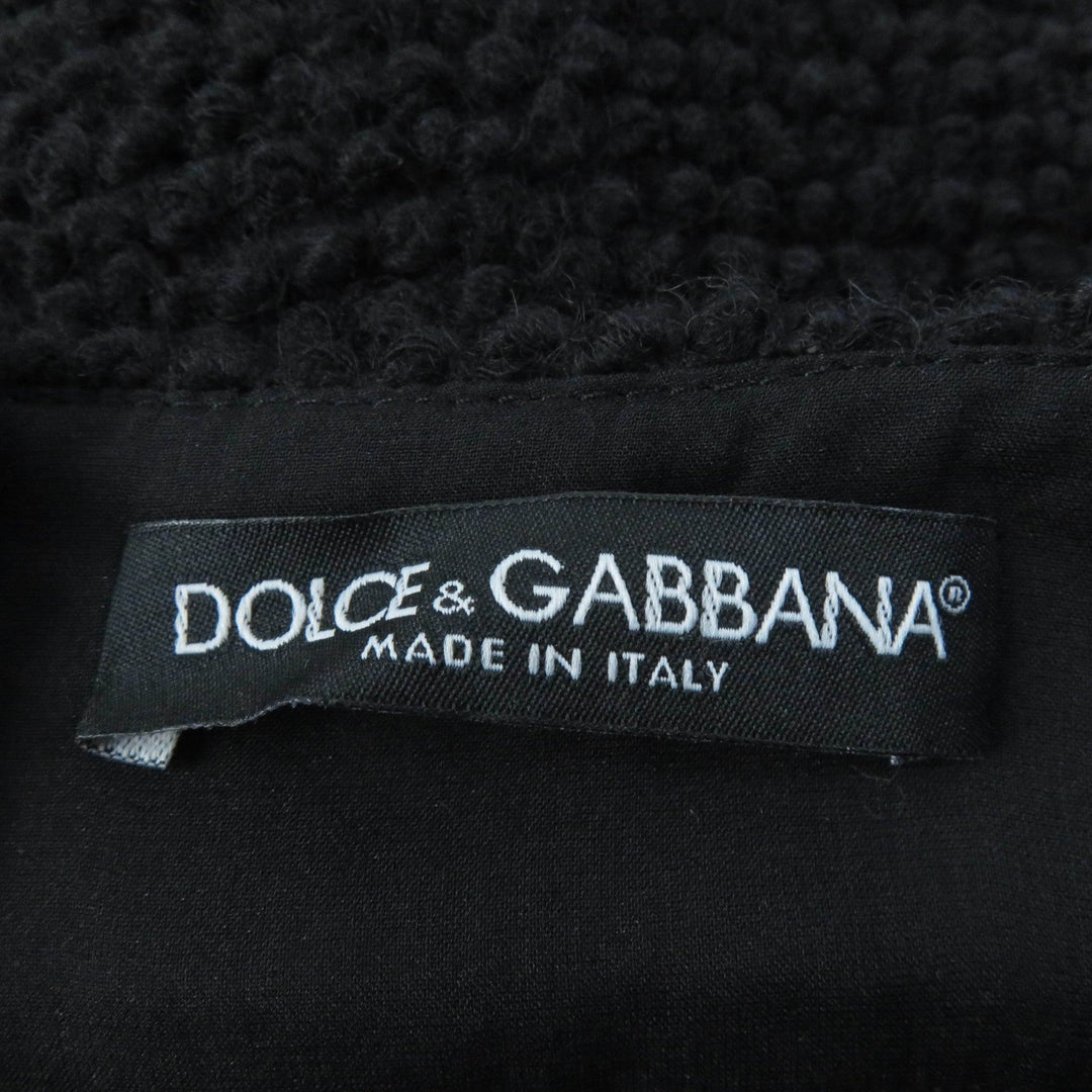 DOLCE&GABBANA skirt F4R37T Main: 80% wool, Main: 11% silk, Main: 9% nylon, Lining: 93% silk, Lining: 7% elastane black Women 36 Used Authentic