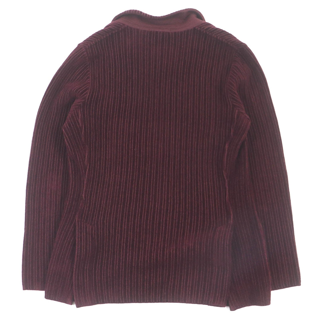 LARDINI tailored jacket Main: 40% wool, Main: 38% rayon, Main: 22% cotton Bordeaux mens S Used Authentic