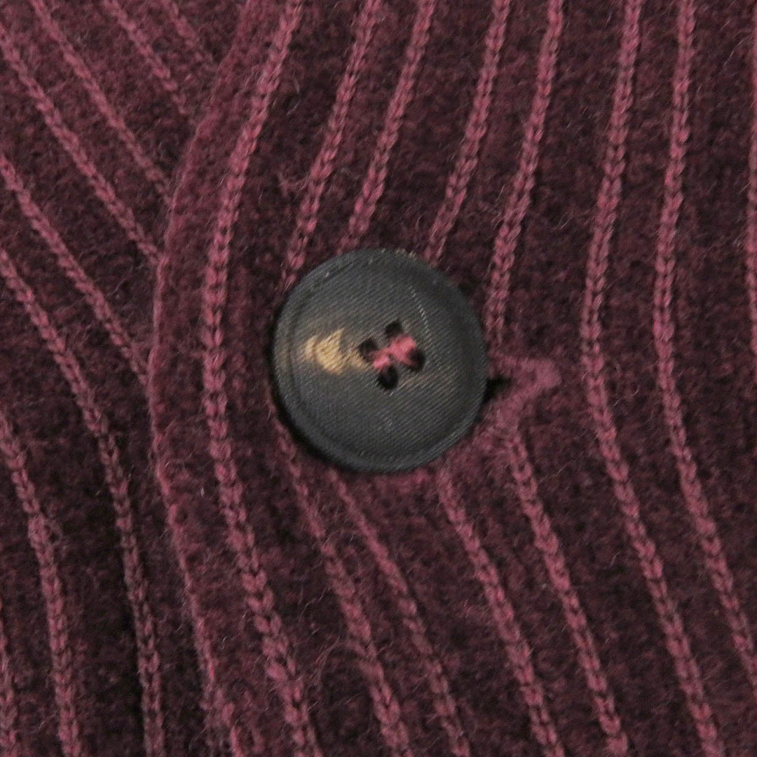LARDINI tailored jacket Main: 40% wool, Main: 38% rayon, Main: 22% cotton Bordeaux mens S Used Authentic