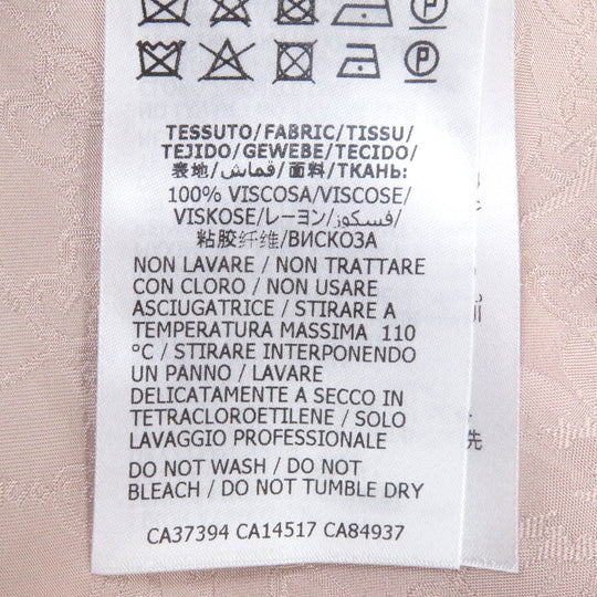 GUCCI Long sleeve shirt 596832 Main: 100% rayon pink DAISIES JACQUARD SHIRT mens 48 Used Authentic