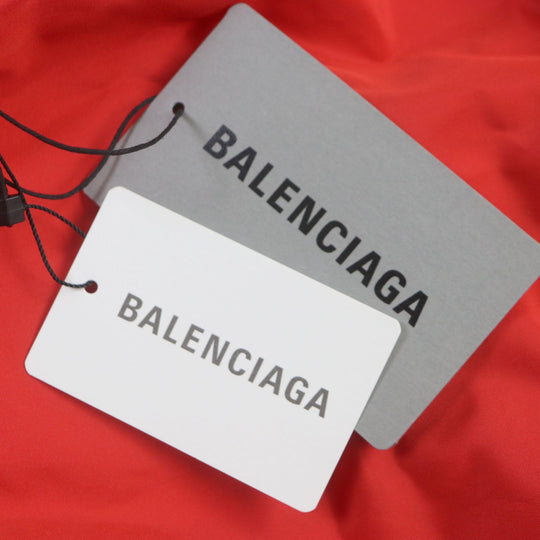 BALENCIAGA coat 556238 polyester Red mens 46 Used Authentic