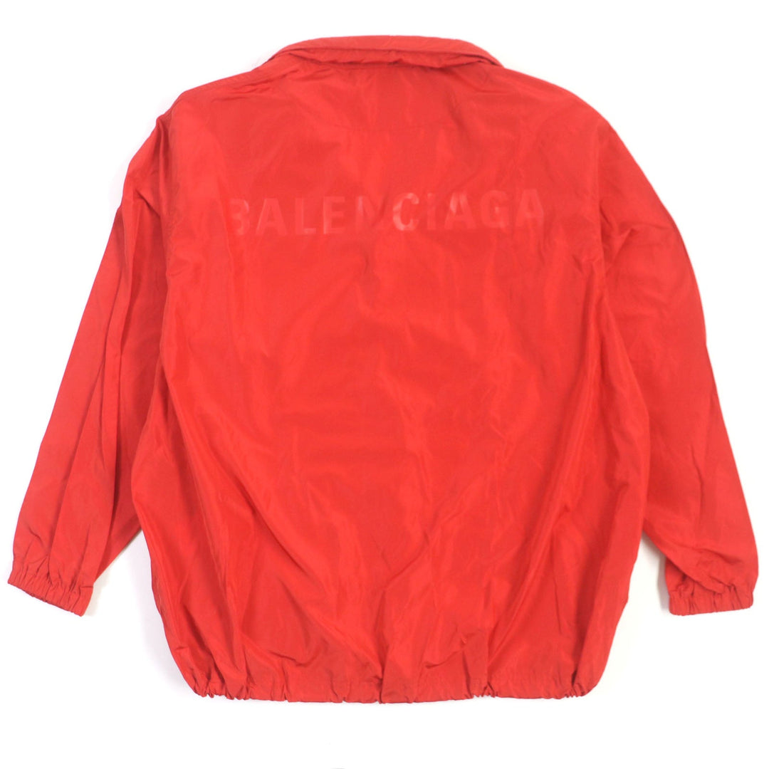 BALENCIAGA coat 556238 polyester Red mens 46 Used Authentic
