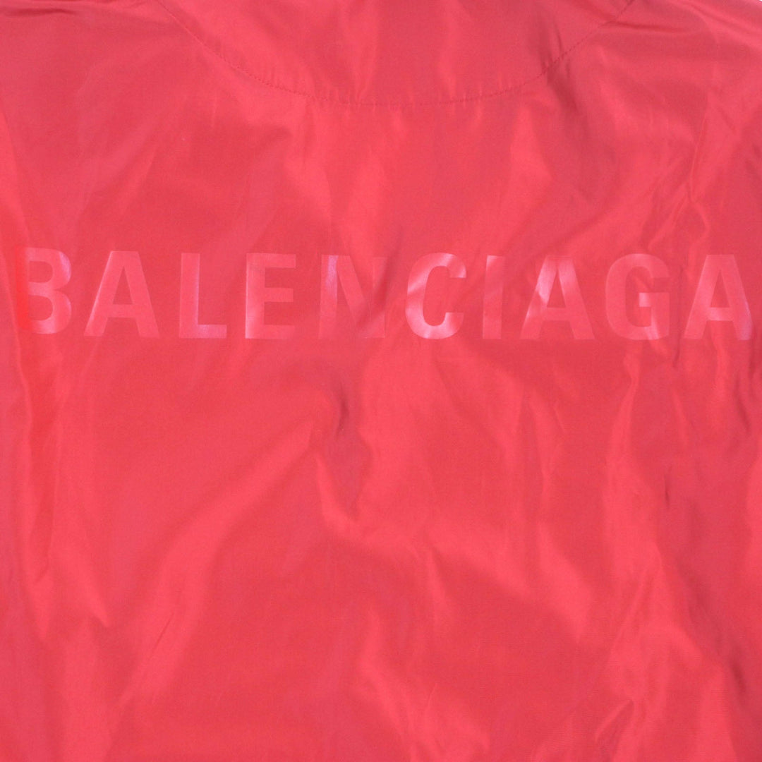 BALENCIAGA coat 556238 polyester Red mens 46 Used Authentic