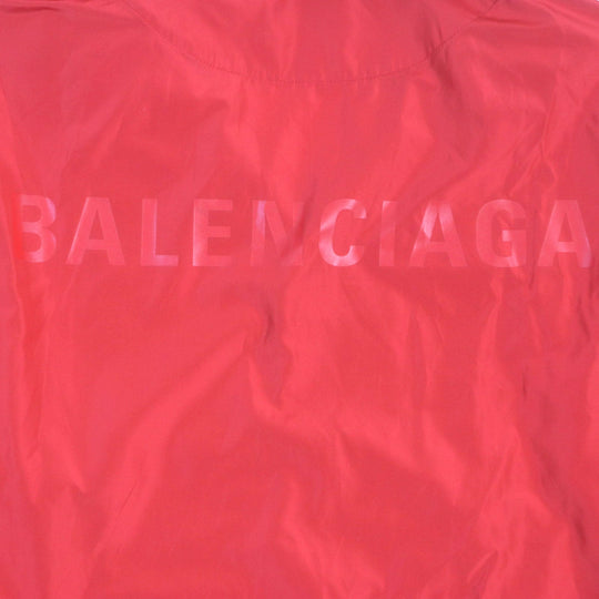 BALENCIAGA coat 556238 polyester Red mens 46 Used Authentic
