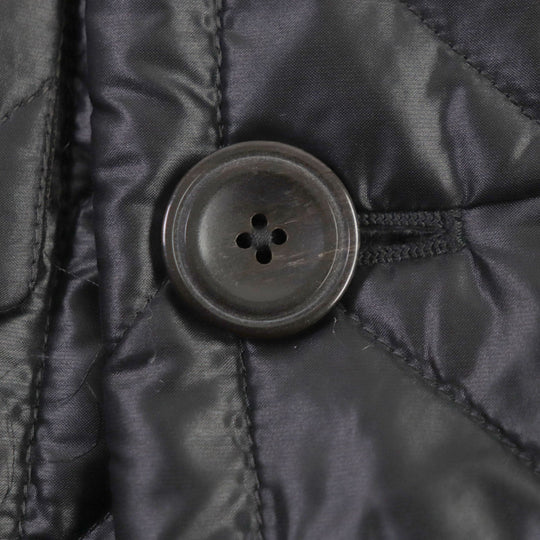 EMPORIO ARMANI tailored jacket 91GWN0 91441 Outer: 100% polyamide (nylon), Lining: 55% acetate, Lining: 45% cotton, Filling: 80% polyester, Filling: 20% polypropylene black SAVILE LINE mens 44 Used Authentic