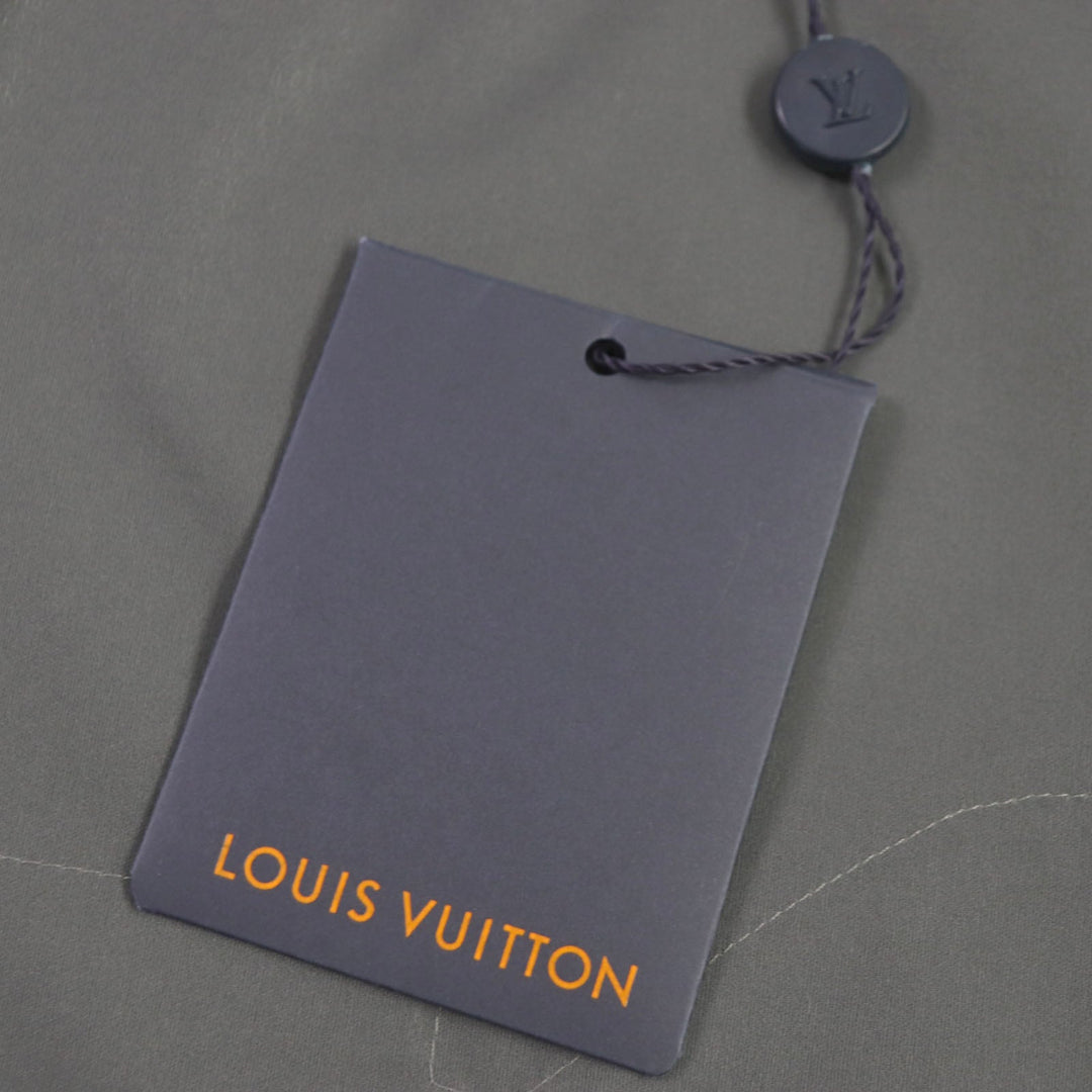 LOUIS VUITTON Hoodie HHB99W Main: 100% polyester gray mens 48 Used Authentic