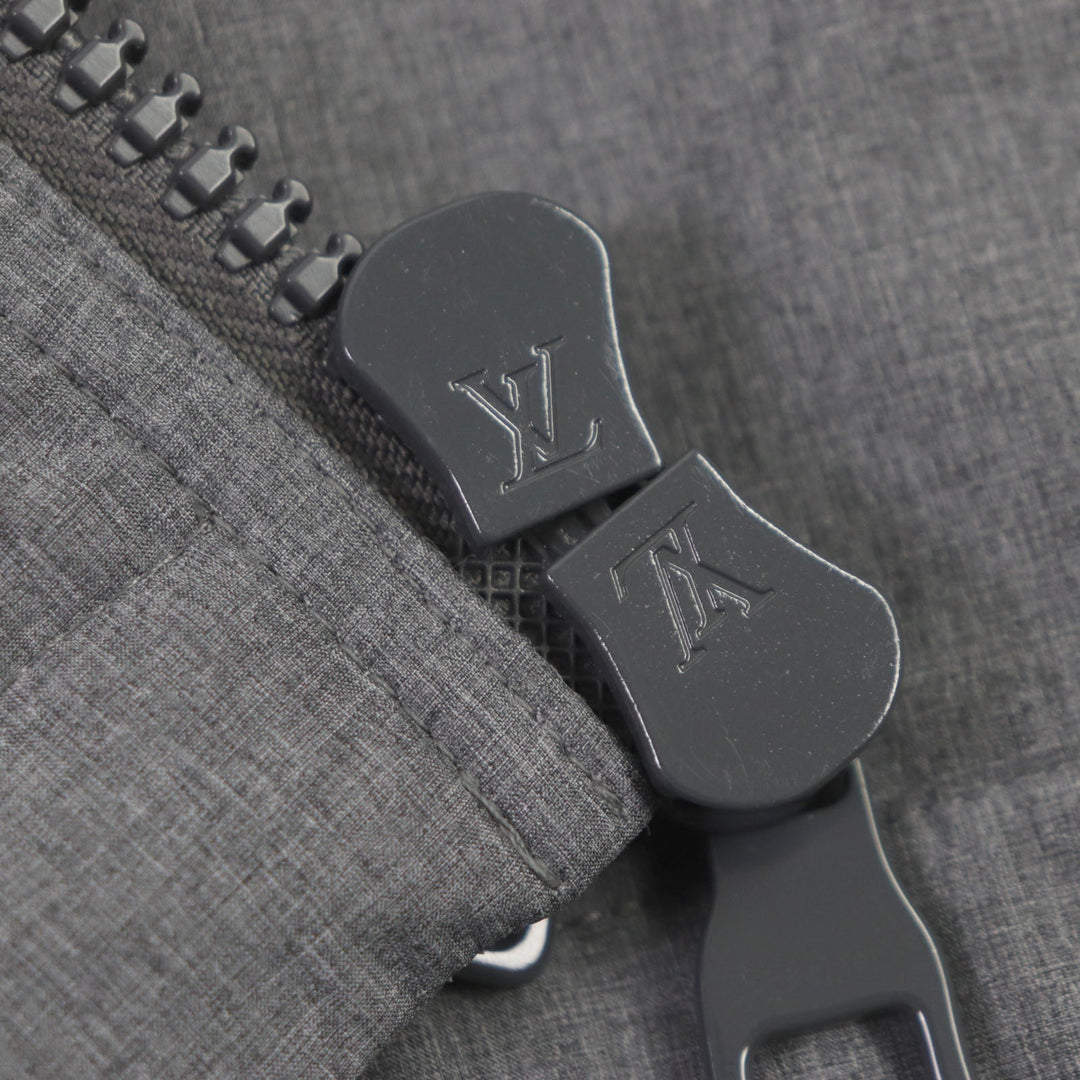 LOUIS VUITTON Hoodie HHB99W Main: 100% polyester gray mens 48 Used Authentic
