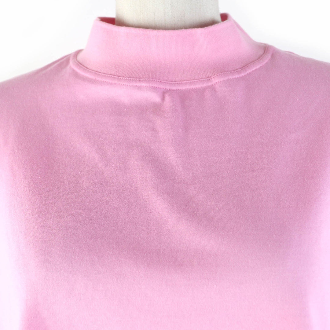 HERMES Short sleeve T-shirt 3E4621DL Main: 100% cotton, part: 72% cotton, part: 24% nylon, part: 4% polyurethane pink cartouche Women 34 Used Authentic
