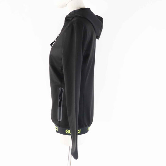 GUCCI Jersey 693081 Main: 50% cotton, Main: 48% nylon, Main: 2% polyurethane, Part: 94% nylon, Part: 6% polyurethane Black neon yellow Women S Used Authentic