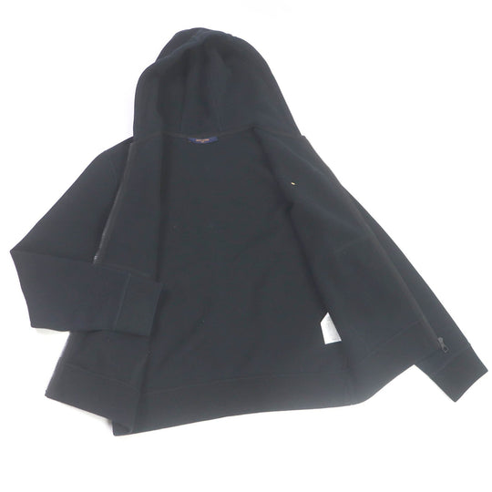 LOUIS VUITTON Hoodie Main: 82% cotton, Main: 18% nylon black mens S Used Authentic