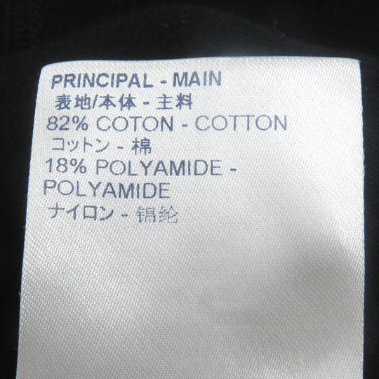 LOUIS VUITTON Hoodie Main: 82% cotton, Main: 18% nylon black mens S Used Authentic