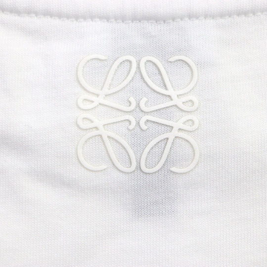 LOEWE Short sleeve T-shirt Main: 100% cotton white FIRE OF YOUTH mens S Used Authentic