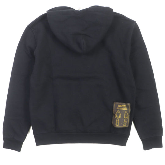 LOUIS VUITTON Hoodie Main: 100% cotton black mens M Used Authentic