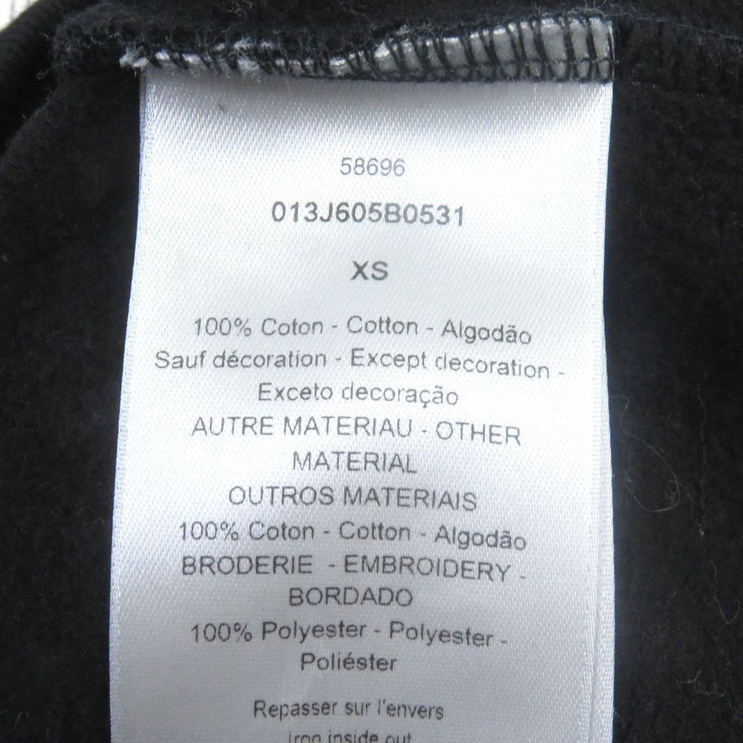 Dior HOMME Hoodie 013J605B0531 Main: 100% cotton, Part: 100% polyester black mens XS Used Authentic