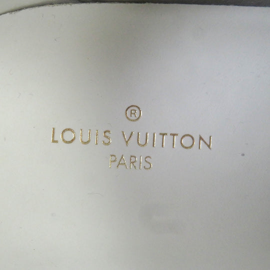LOUIS VUITTON sneakers Main: Denim, Main: Leather Indigo blue mens 6 Used Authentic
