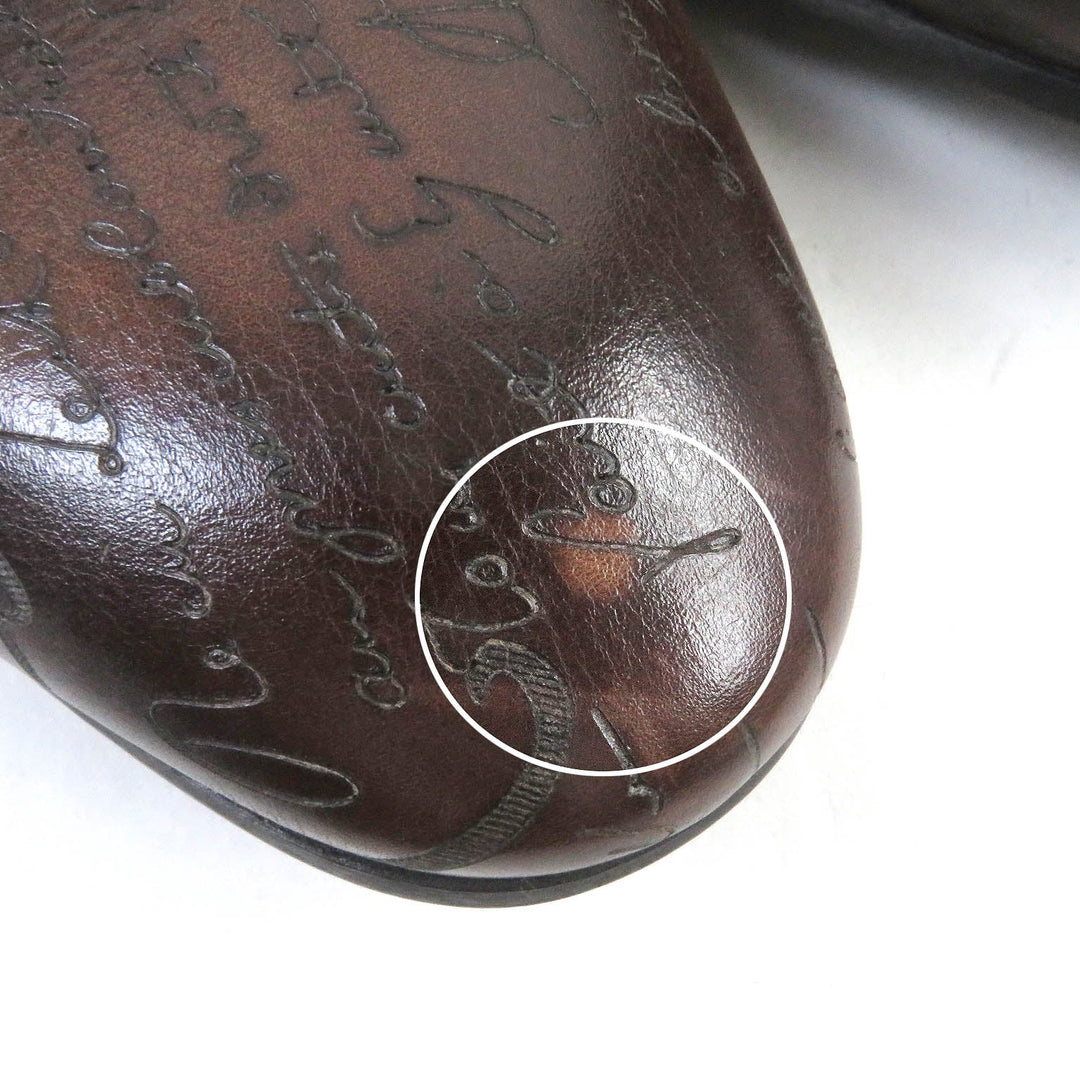 Berluti Sandals Main: Leather Brown Cyrus Oman mens 8.5 Used Authentic