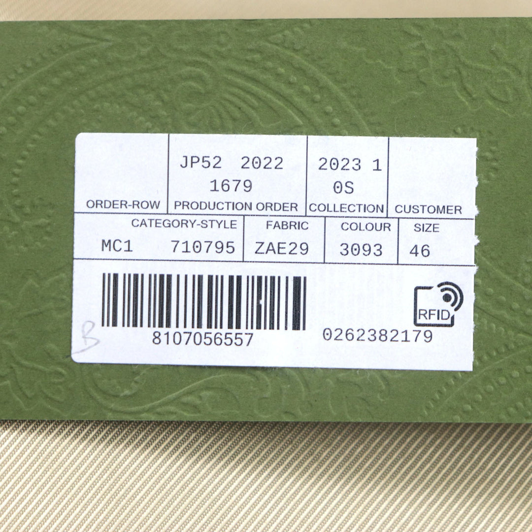 GUCCI Riders jacket 710795 Outer: 88% wool, Outer: 10% nylon, Outer: 2% rayon, Lining: 100% rayon, Sleeve lining: 100% cupra yellow-green METAMORFOSI mens 46 Used Authentic