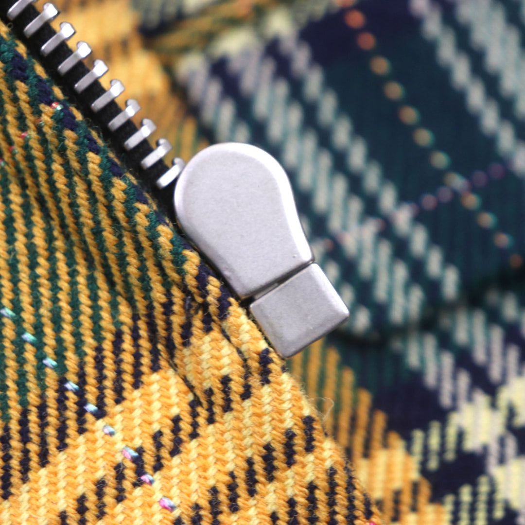 GUCCI Riders jacket 710795 Outer: 88% wool, Outer: 10% nylon, Outer: 2% rayon, Lining: 100% rayon, Sleeve lining: 100% cupra yellow-green METAMORFOSI mens 46 Used Authentic