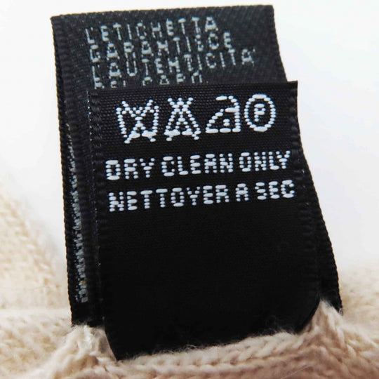 FENDI Scarf Main: 47% wool, Main: 30% viscose, Main: 15% nylon, Main: 8% cashmere Ivory beige Women Used Authentic