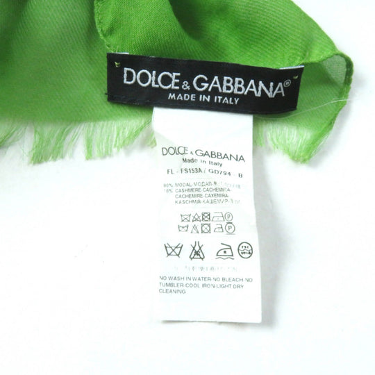 DOLCE&GABBANA Stall Main: 90% modal, Main: 10% cashmere Multi Women Used Authentic