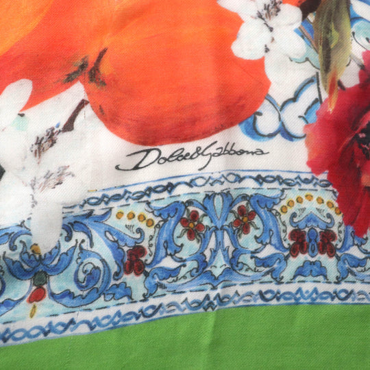 DOLCE&GABBANA Stall Main: 90% modal, Main: 10% cashmere Multi Women Used Authentic