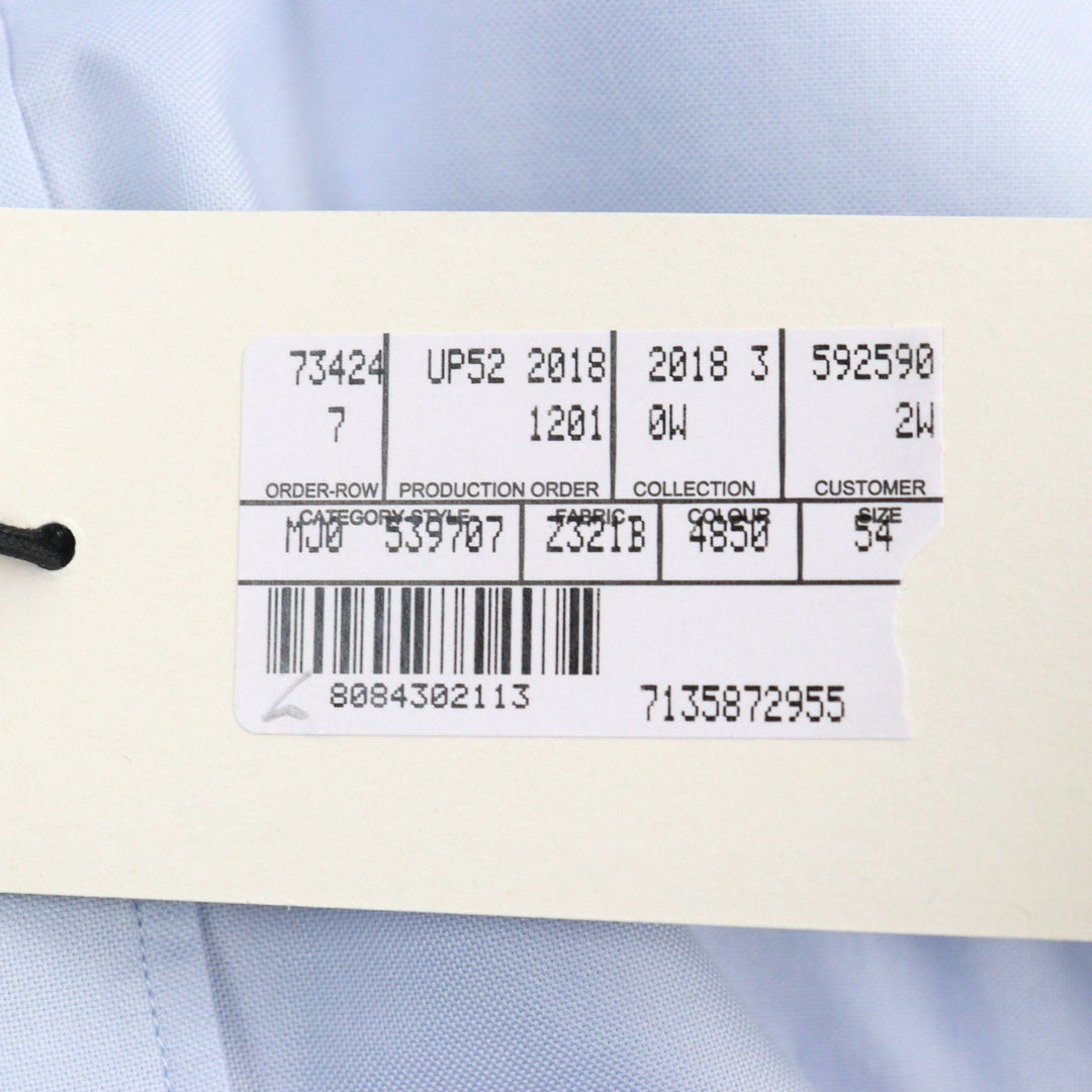 GUCCI Long sleeve shirt 539707 Main: 100% cotton Light blue mens 54 Used Authentic