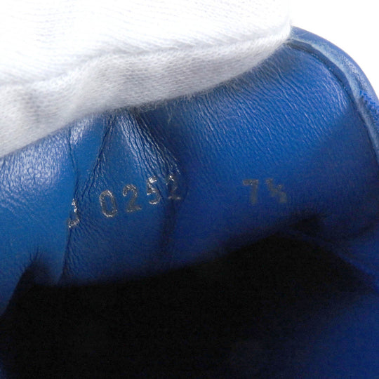 LOUIS VUITTON Slip-on Main: Leather blue beverly hills line mens 7 1/2 Used Authentic