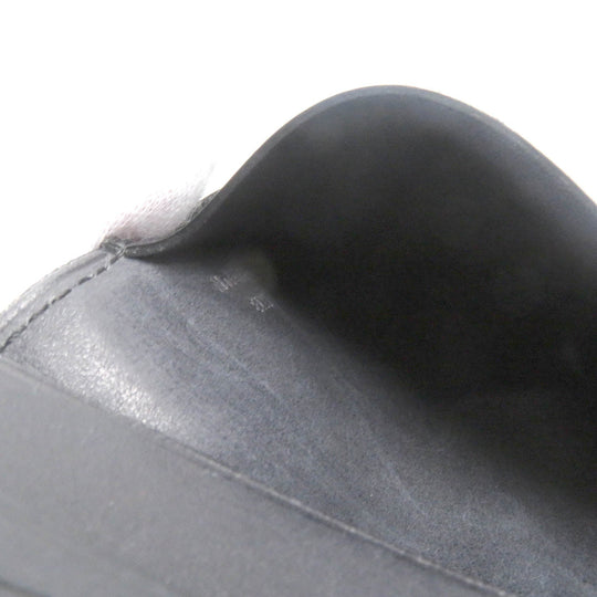 Berluti Card Case Leather Black mens Used Authentic