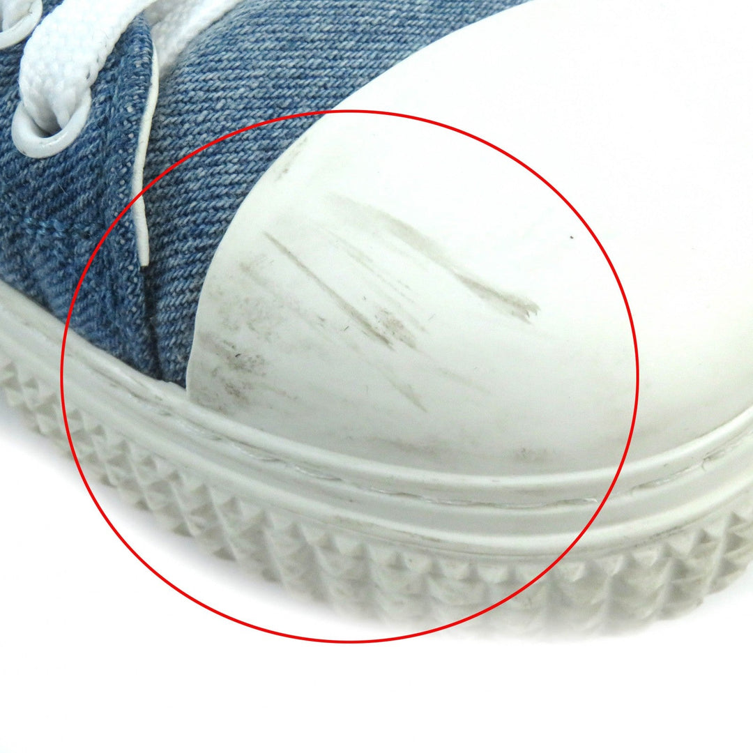 Valentino Garavani sneakers FL898Y2 Main: Denim, Main: Leather Blue white mens 42 Used Authentic