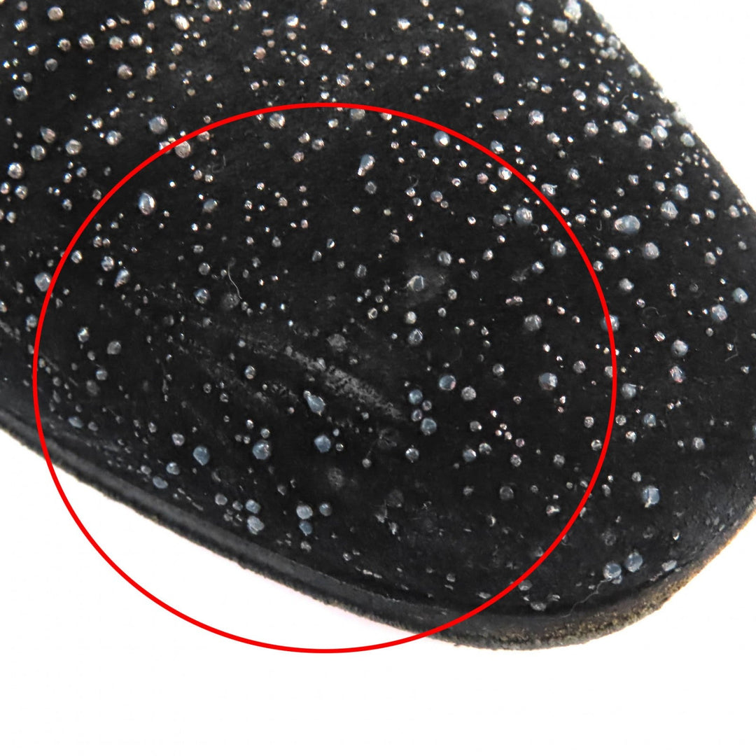 Christian Louboutin Leather shoes Main: Suede leather black mens 40 Used Authentic