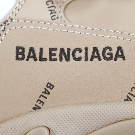 BALENCIAGA sneakers 536737 Main: Leather Brown TRIPLE S Triple S mens 43 Used Authentic
