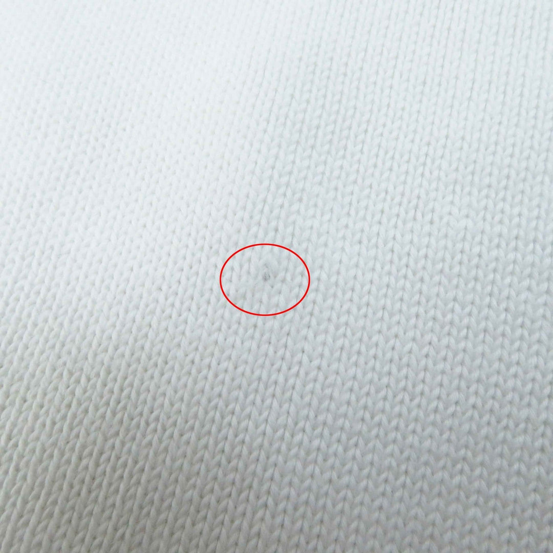 Christian Dior sweat 3U2L350 Main: 100% cotton white Women L Used Authentic