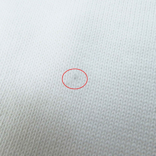 Christian Dior sweat 3U2L350 Main: 100% cotton white Women L Used Authentic