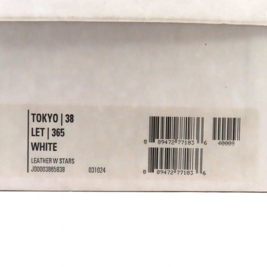 JIMMY CHOO High cut sneakers Main: Leather white TOKYO Women 38 Used Authentic