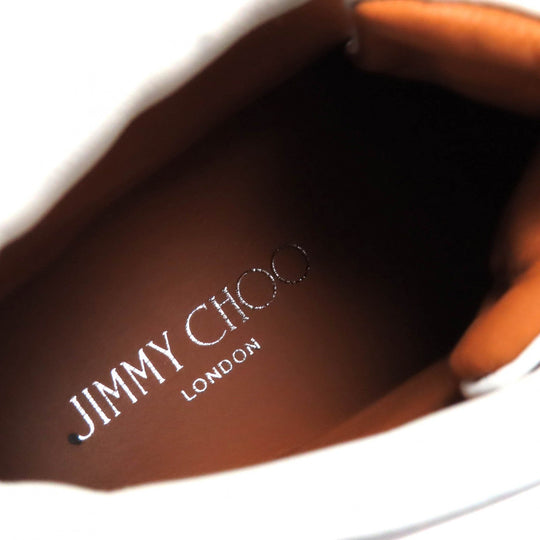 JIMMY CHOO High cut sneakers Main: Leather white TOKYO Women 38 Used Authentic