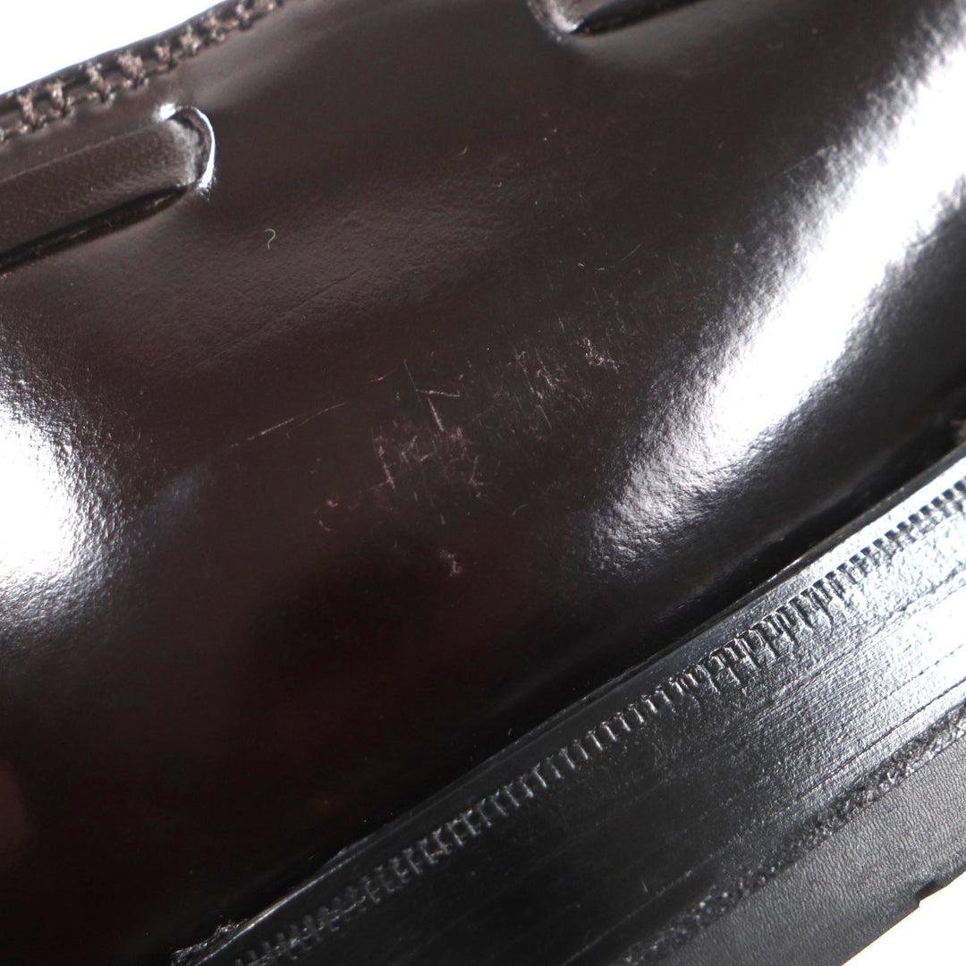 ALDEN Leather shoes 563 Cordovan Dark brown mens 8 1/2 Used Authentic